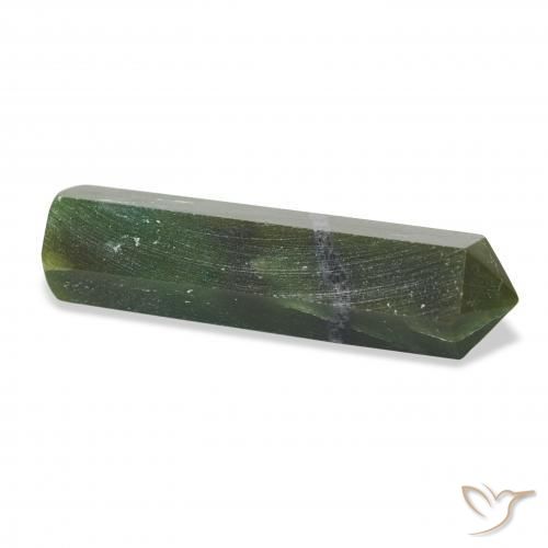 Venturina Verde bosque natural de 34.70 ct, Elegante, Opaco