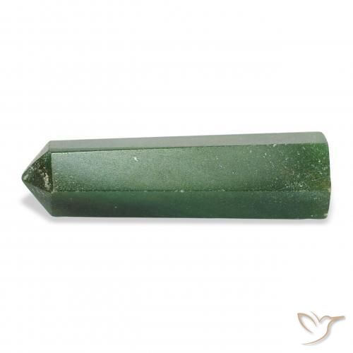 Venturina Verde bosque natural de 25.91 ct, Elegante, Opaco