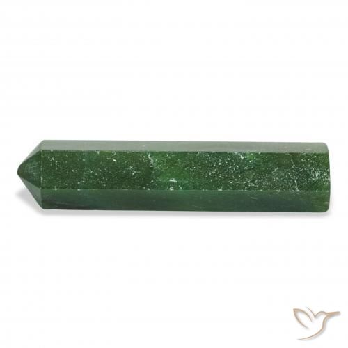 Venturina Verde oscuro natural de 28.79 ct, Elegante, Opaco