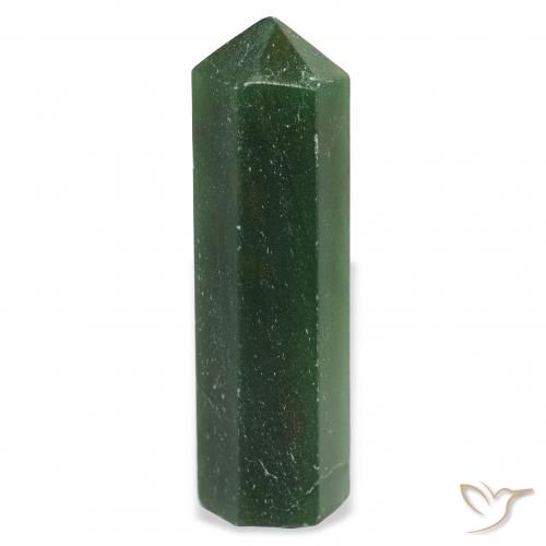 37.92ct Natural Verde bosque Venturina, Elegante, Opaco