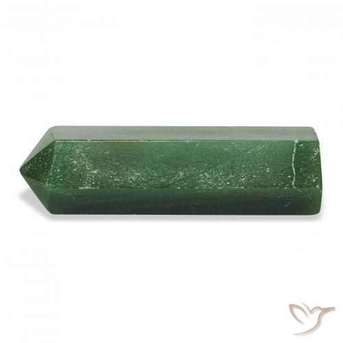 Venturina Verde bosque natural de 37.92 ct, Elegante, Opaco