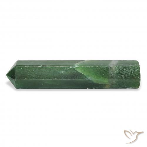 Venturina Verde intenso natural de 27.97 ct, Elegante, Opaco