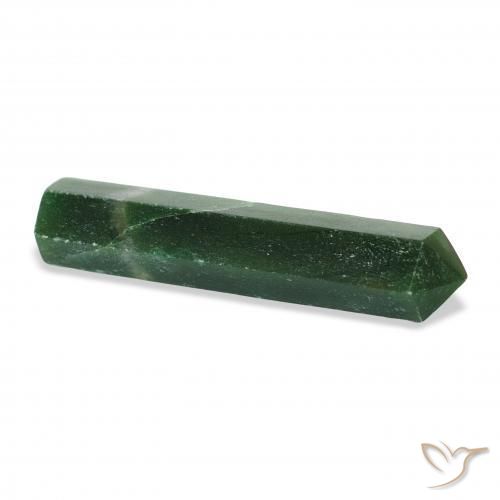 Venturina Verde intenso natural de 27.97 ct, Elegante, Opaco