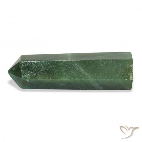 Venturina Verde terroso natural de 40.86 ct, Elegante, Opaco