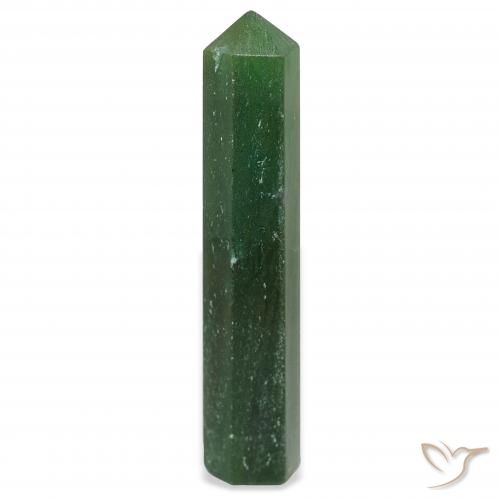 26.75ct Natural Verde oscuro Venturina, Elegante, Opaco