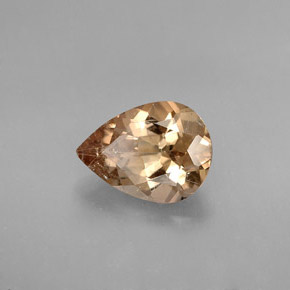 Axinita Marrón dorado natural de 1.74 ct, En forma de pera, SI