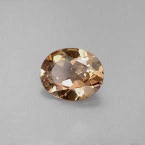 Axinita Marrón dorado natural de 2.36 ct, Corte Óvalo, VS-SI