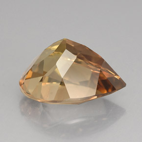 Axinita Marrón dorado natural de 4.63 ct, En forma de pera, VS
