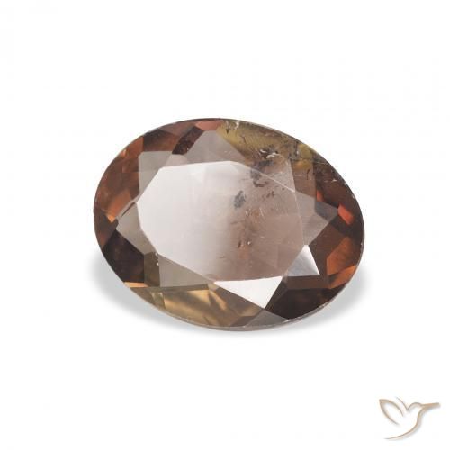 Axinita Marrón oscuro natural de 1.67 ct, Ovalada, SI