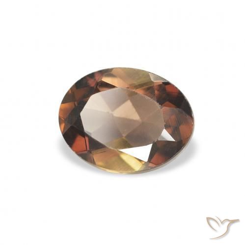 Axinita Marrón oscuro natural de 1.07 ct, Ovalada, SI