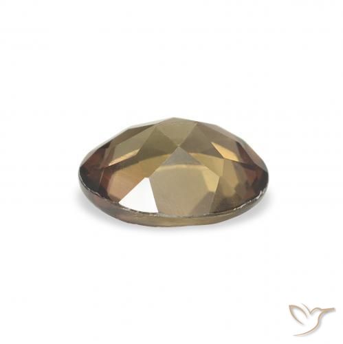 Axinita Marrón oscuro natural de 1.07 ct, Ovalada, SI