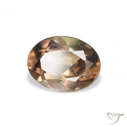 Axinita Marrón oscuro natural de 1.23 ct, Ovalada, SI