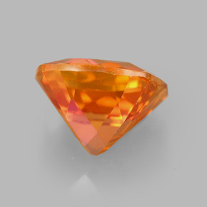 Topacio azotic multicolor natural de 2,67 ct, corte cojín, VVS