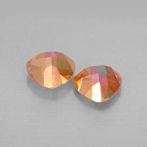 Gemas de topacio azotic multicolor natural de  ct, trillón, VVS-VS