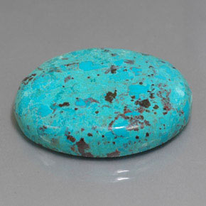 azurita Azul multicolor natural de 46.34 ct, Corte Óvalo, Opaco