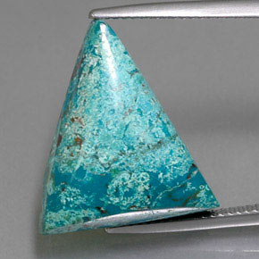 azurita Azul multicolor natural de 14.55 ct, Trillón, Opaco