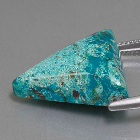 azurita Azul multicolor natural de 14.55 ct, Trillón, Opaco