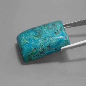 azurita Azul multicolor natural de 40.92 ct, Corte Baguette, Opaco