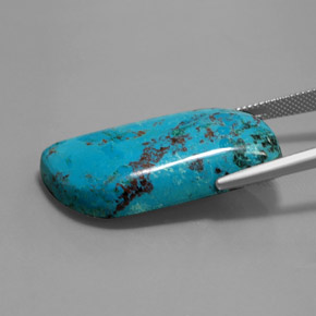 azurita Azul multicolor natural de 32.39 ct, Forma elegante, Opaco