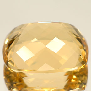 Berilo Dorado amarillo natural de 7.10 ct, Corte Cojín, VVS