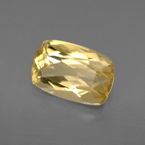 Berilo Dorado amarillo natural de 2.20 ct, Corte Cojín, VS