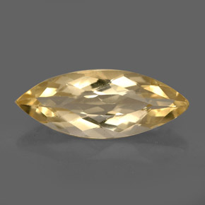 Berilo amarillo natural de 2,80 ct, marquesa, IF