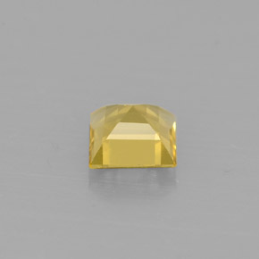 Berilo dorado amarillo natural de 0,55 ct, cuadrado, VVS