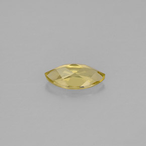 Berilo amarillo natural de 0,51 ct, marquesa, VVS