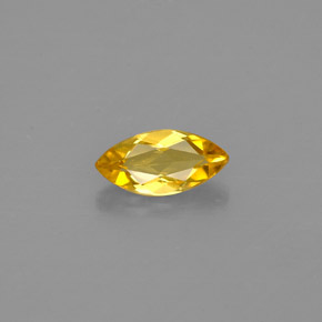 Berilo Dorado amarillo natural de 0.48 ct, Marquesa, VVS-VS