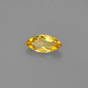 Berilo Dorado amarillo natural de 0.48 ct, Marquesa, VVS-VS