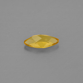 Berilo Dorado amarillo natural de 0.48 ct, Marquesa, VVS-VS
