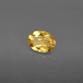 Berilo amarillo natural de 0,95 ct, corte óvalo, VVS-VS