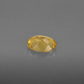 Berilo amarillo natural de 0,95 ct, corte óvalo, VVS-VS