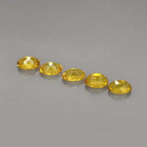 Gemas de Berilo Dorado amarillo natural de  ct, Corte Óvalo, VVS