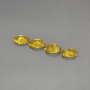 Gemas de Berilo Dorado amarillo natural de  ct, Corte Óvalo, VVS