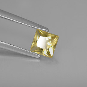 Berilo Dorado amarillo natural de 0.41 ct, Cuadrado, VS