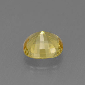 Berilo amarillo natural de 0,74 ct, corte cojín, VVS-VS