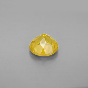 Berilo Dorado amarillo natural de 1.18 ct, Corte Redondo, VS
