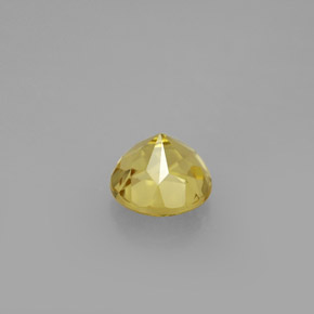 Berilo Dorado amarillo natural de 1.05 ct, Corte Redondo, VS