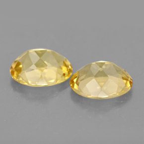 Gemas de Berilo Dorado amarillo natural de  ct, Corte Óvalo, VVS-VS