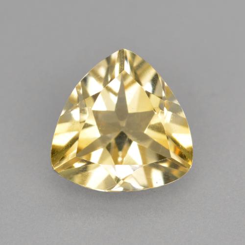 Berilo Dorado natural de 1.56 ct, Trillón, VVS-VS