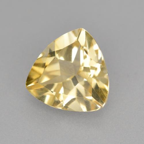 Berilo Dorado natural de 1.56 ct, Trillón, VVS-VS