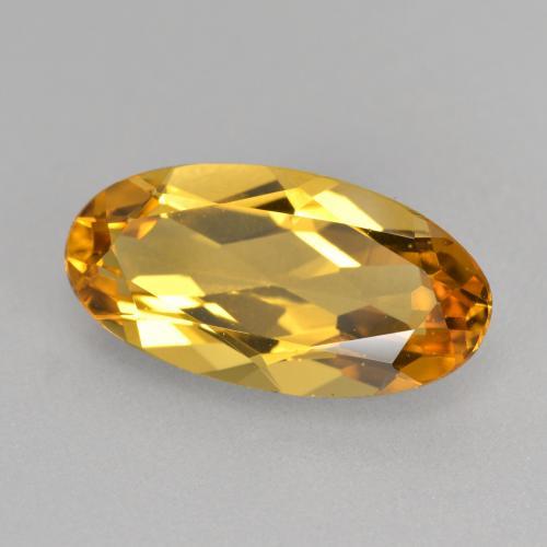 Berilo Oro natural de 3.10 ct, Corte Óvalo, VVS