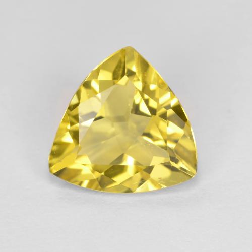 Berilo Amarillo medio natural de 1.78 ct, Trillón, VS