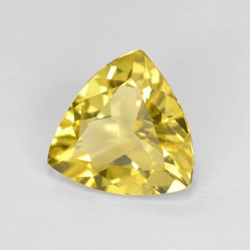 Berilo Amarillo medio natural de 1.78 ct, Trillón, VS