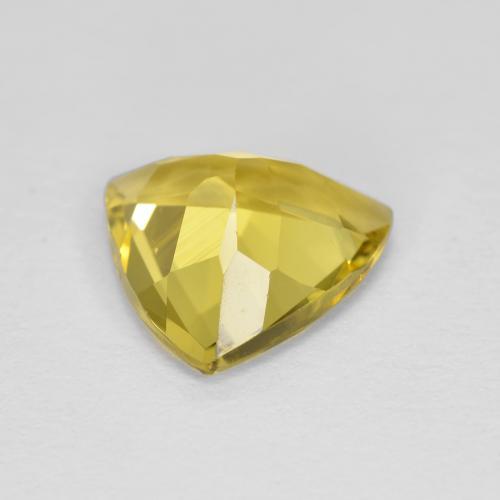 Berilo Amarillo medio natural de 1.78 ct, Trillón, VS