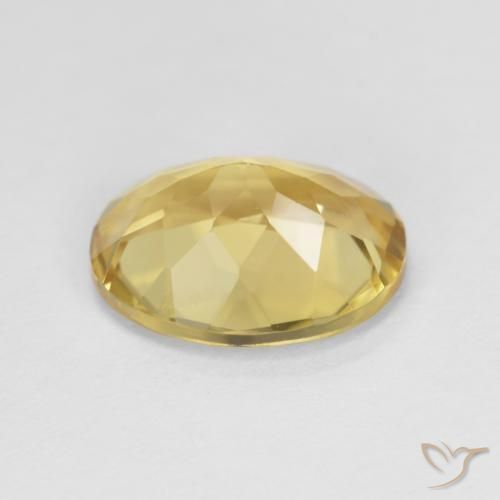 Berilo Amarillo púrpura natural de 2.33 ct, Ovalada, VVS