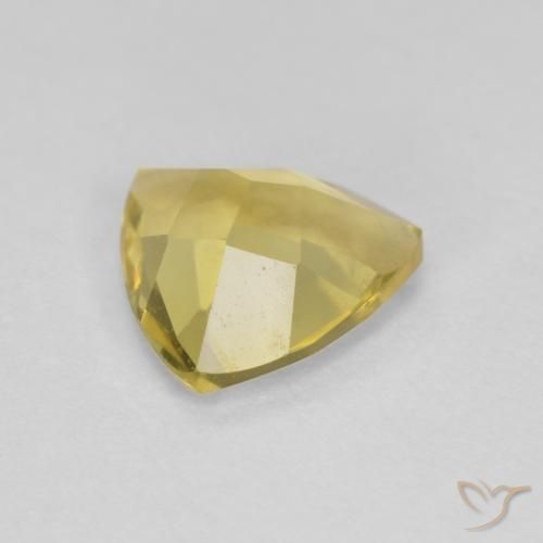 Berilo Amarillo dijón natural de 0.96 ct, Trillón, VS
