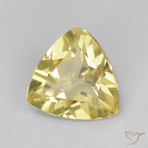Berilo Amarillo claro natural de 1.36 ct, Trillón, VS