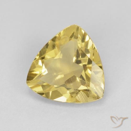 Berilo Amarillo claro natural de 2.17 ct, Trillón, VS
